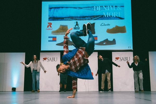 Die Modenschau ist eines der Highlights der SABU-Messe.