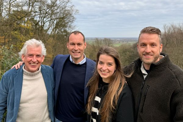 Die neue Xsensible-Führung: Max Krol, Geert-Willem Koolhof, Isabel Krol und Thomas Krol (von links)
