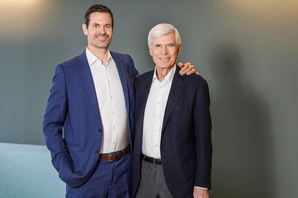 Benjamin Otto (links) und Dr. Michael Otto