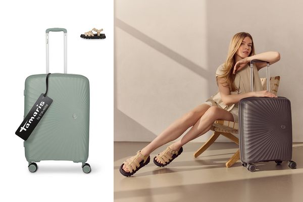 Die „Voyaage“-Kollektion von „Tamaris by Travelite“ ist ab Mitte April 2026 erhältlich.