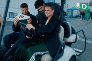 Motiv aus dem Deichmann-Werbespot
