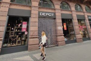 The Depot branch on Kaiserstrasse in Frankfurt is also closing.