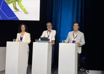 Die ANWR-Vorstände Martina Novotny, Frank Schuffelen und Tobias Eichmeier berichteten über das abgelaufene Geschäftsjahr.