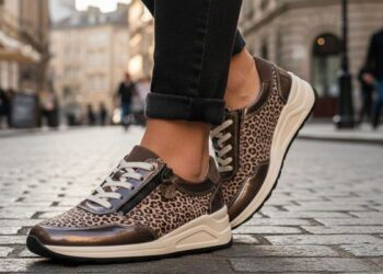 Schuhe von Christian Dietz werden in dem neuen Geschäft angeboten.