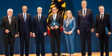 Bundespräsident Frank-Walter Steinmeier hat die neuen Bundesminister ernennt. (Foto: Bundesregierung/Steins)