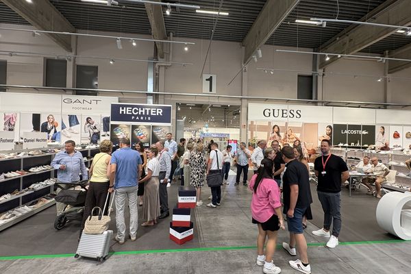 View into the exhibition halls