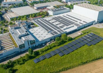 Intersport setzt in der Heilbronner Zentrale auf erneuerbare Energien.