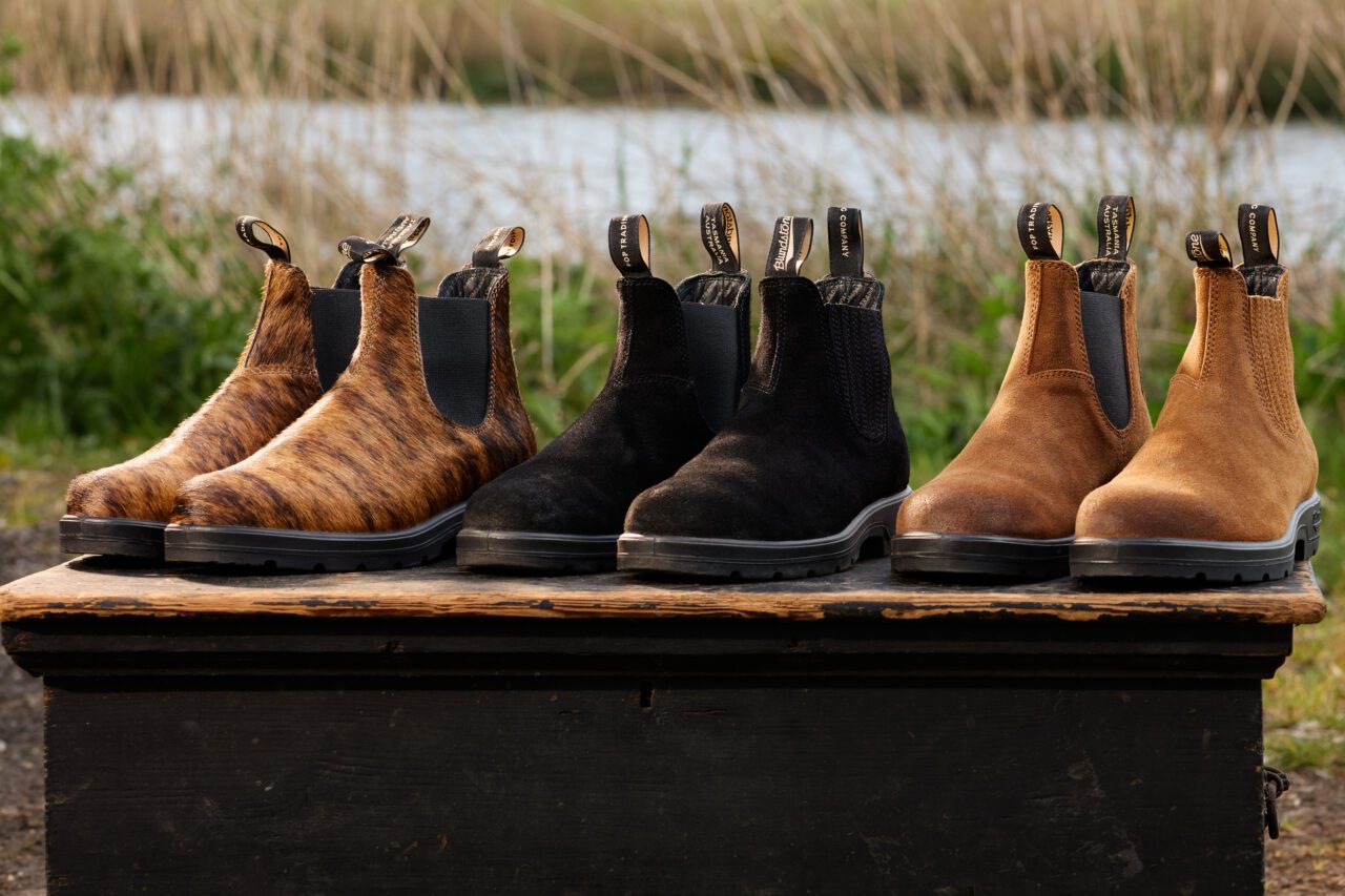 The collaboration between Blundstone and POP Trading Company features three hairy limited-edition Chelsea boots.