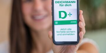 Neue Deichmann App für Mobilgeräte (Foto: Deichmann SE / Ruediger Fessel)