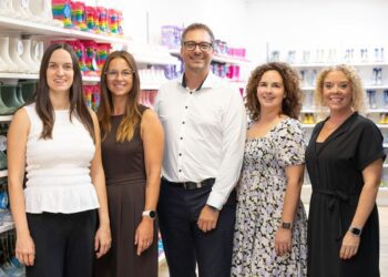 Die neuen Gesellschafter von Beck (von links): Melissa Schiemer, Stefanie Wolfarth, Ulrich Steinle, Sina Roth und Johanna Forche.