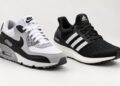 Nike und Adidas verlieren Anteile am weltweiten Sportschuhmarkt. (Foto: KI)