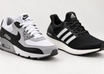 Nike und Adidas verlieren Anteile am weltweiten Sportschuhmarkt. (Foto: KI)