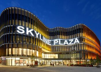 Bis 2027 sollen 35 Millionen Euro in das Skyline Plaza investiert werden.