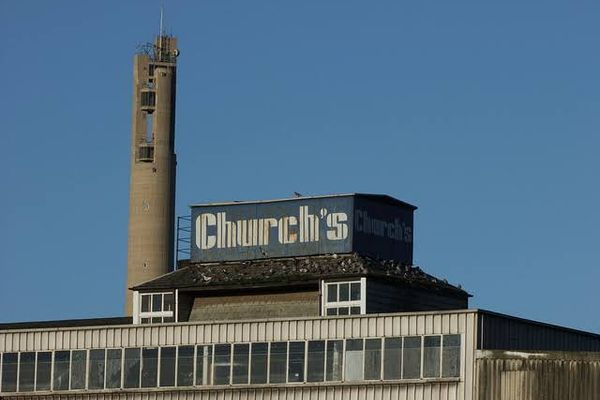 Church's-Fabrik in Northampton