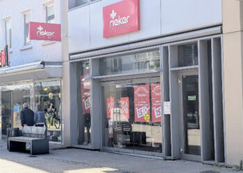 Im Rieker-Store in Cloppenburg läuft der Räumungsverkauf.